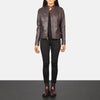 Rumella  Leather Biker Jacket