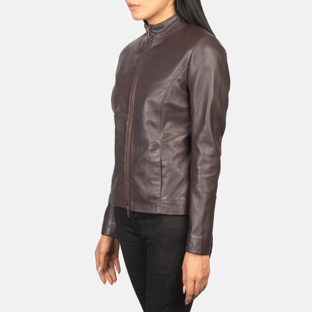 Rumella  Leather Biker Jacket