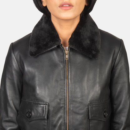 Stella G-1  Leather Bomber Jacket