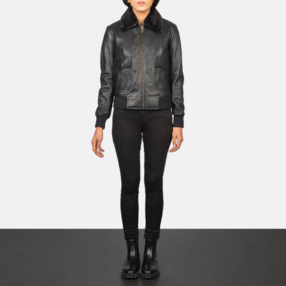 Stella G-1  Leather Bomber Jacket