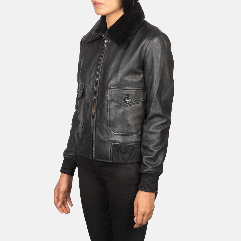 Stella G-1  Leather Bomber Jacket