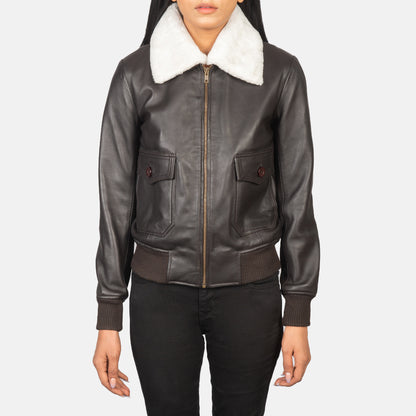 Stella G-1  Leather Bomber Jacket