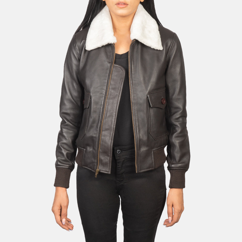 Stella G-1  Leather Bomber Jacket