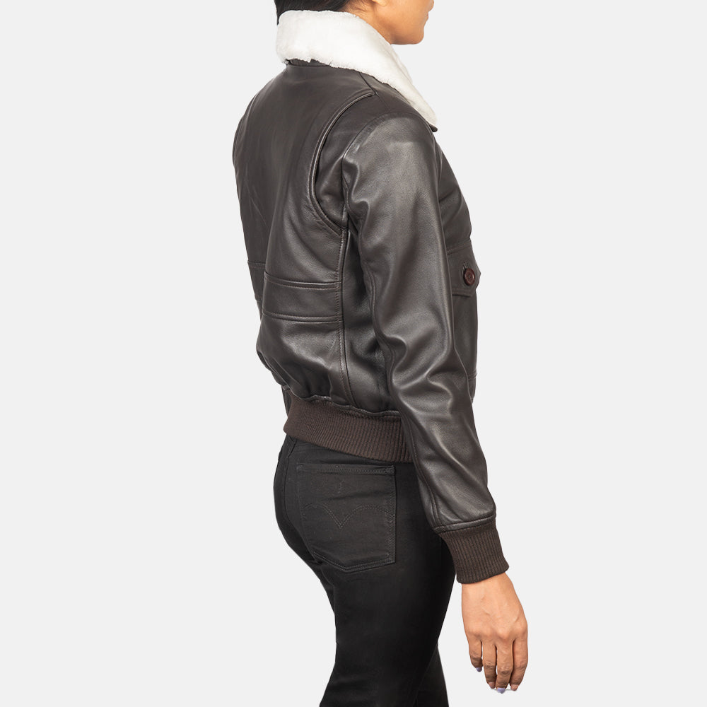 Stella G-1  Leather Bomber Jacket