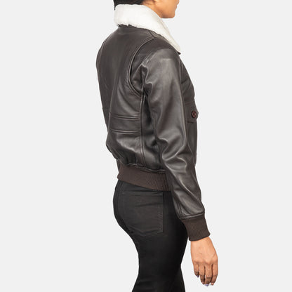 Stella G-1  Leather Bomber Jacket