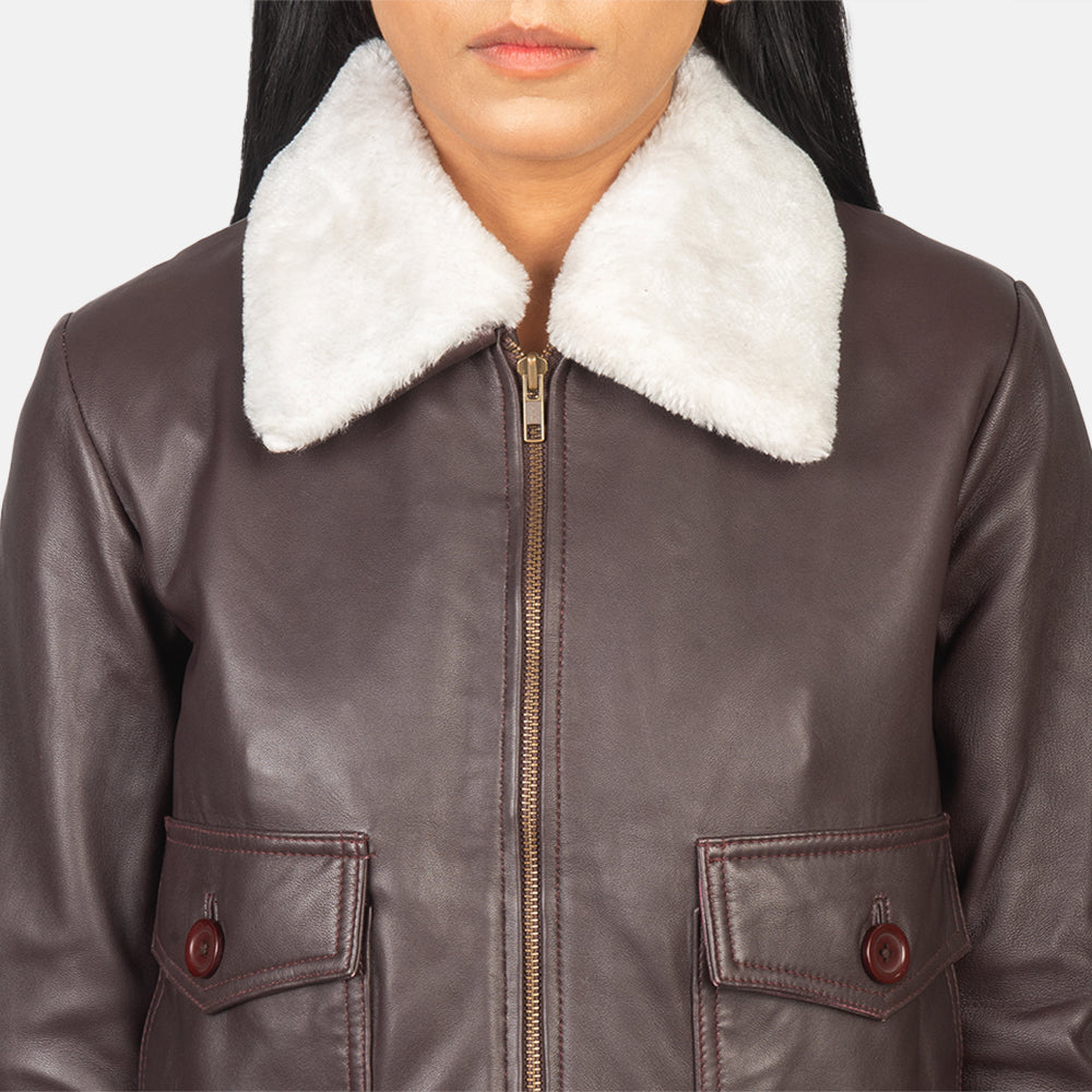 Stella G-1  Leather Bomber Jacket