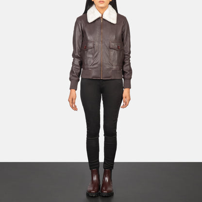 Stella G-1  Leather Bomber Jacket