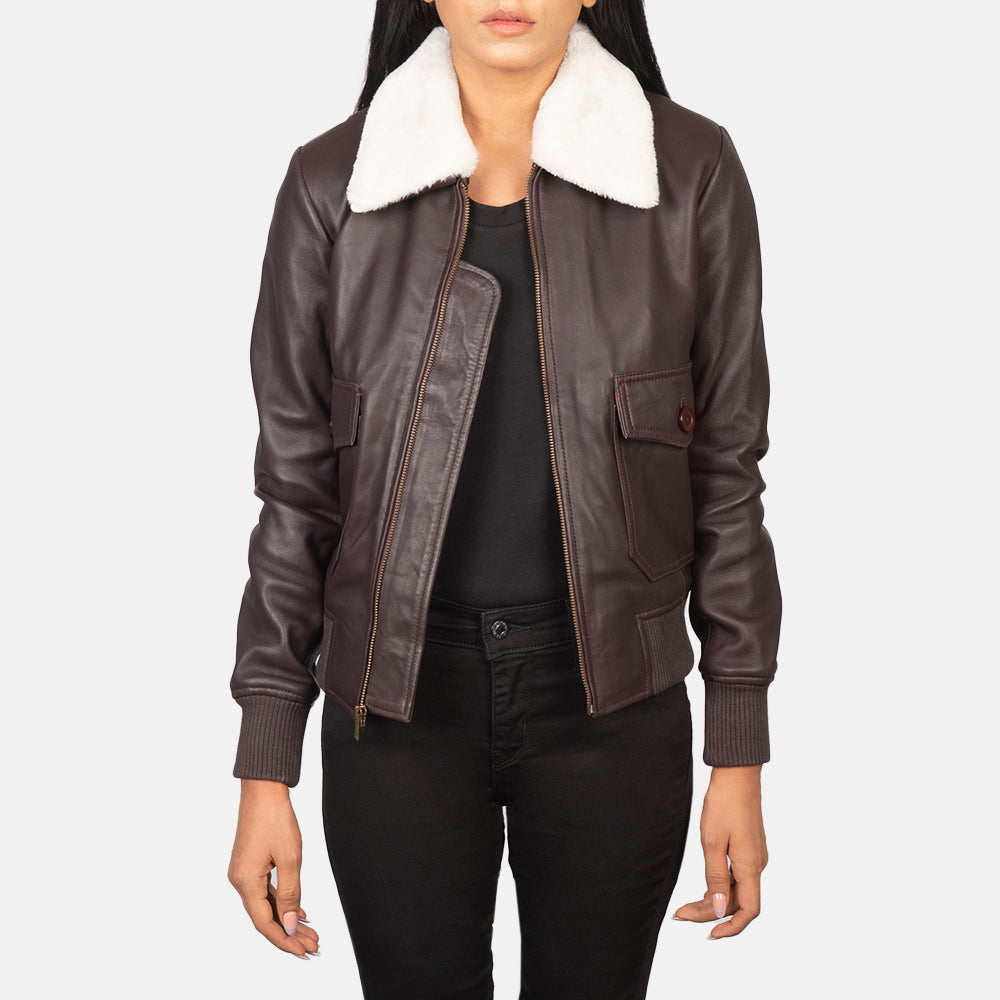 Stella G-1  Leather Bomber Jacket