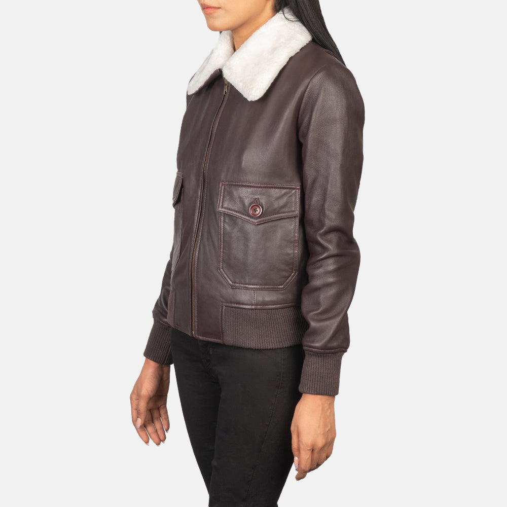 Stella G-1  Leather Bomber Jacket