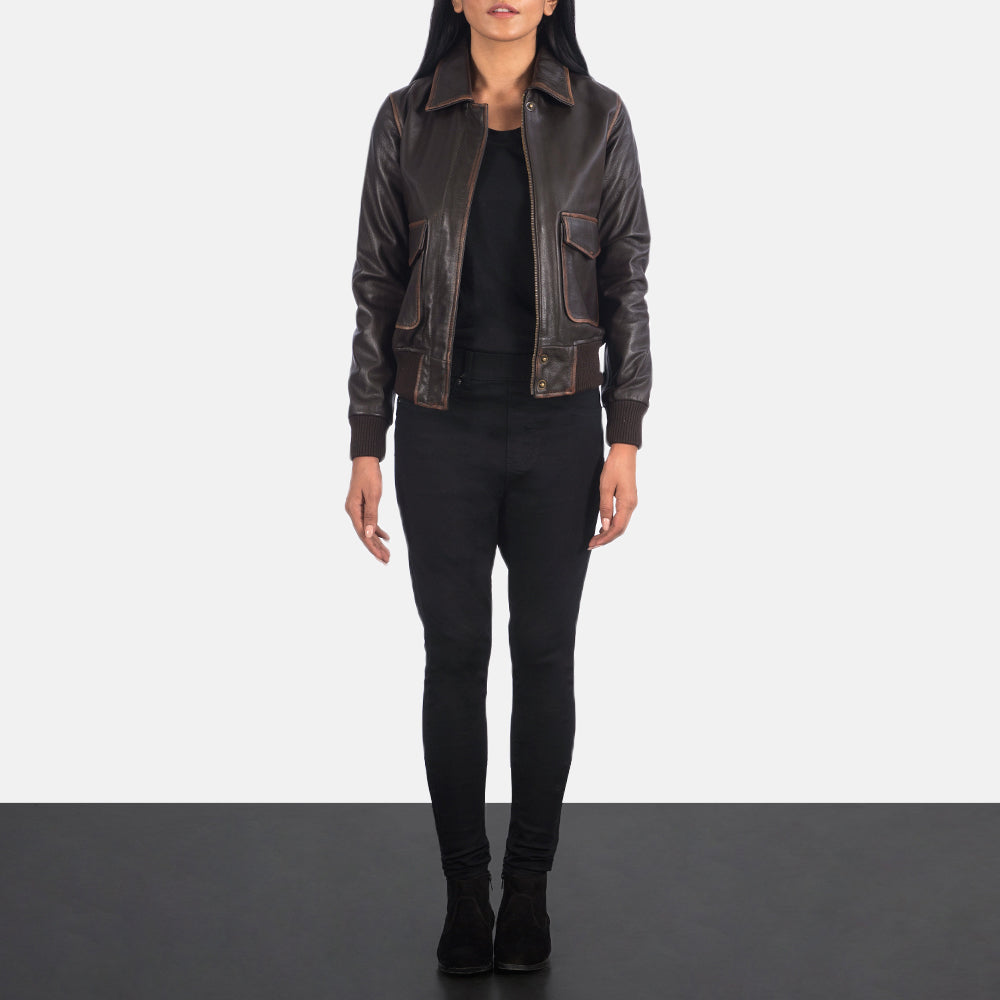 Westa A-2 Leather Bomber Jacket