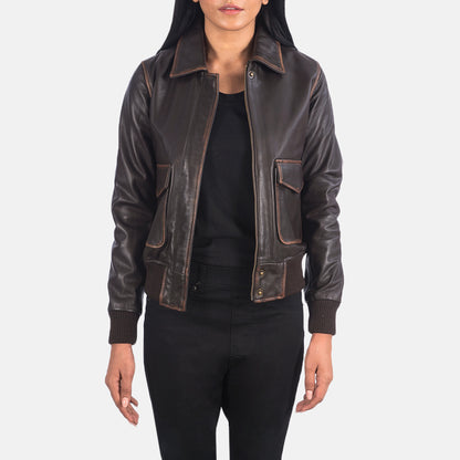 Westa A-2 Leather Bomber Jacket