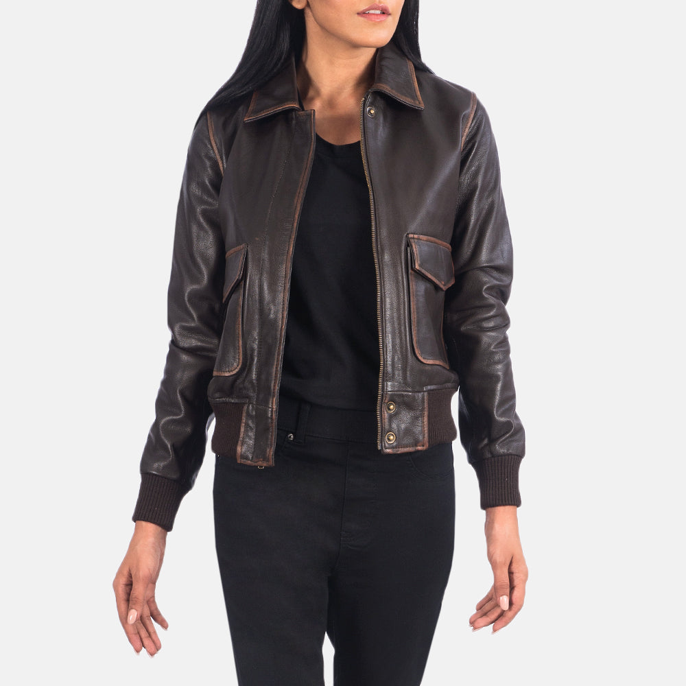 Westa A-2 Leather Bomber Jacket