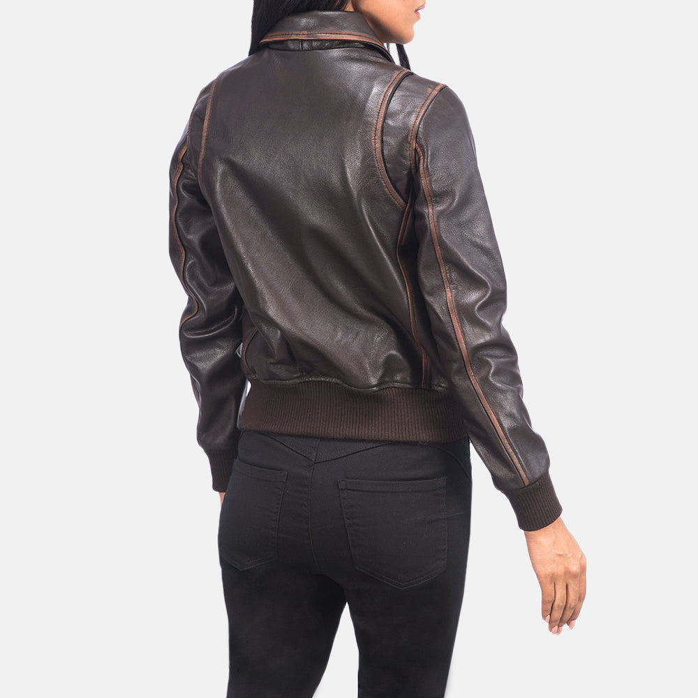 Westa A-2 Leather Bomber Jacket