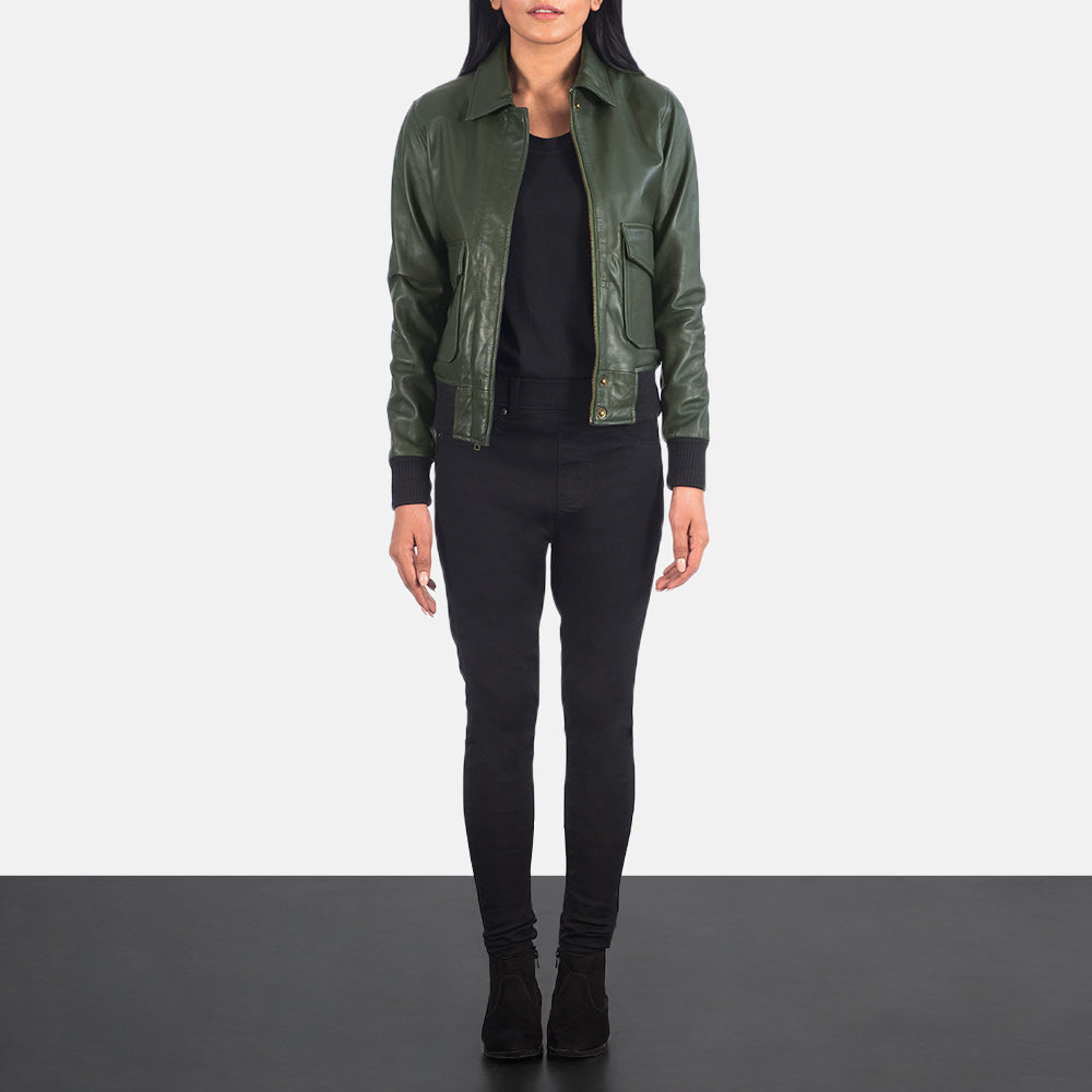 Westa A-2 Leather Bomber Jacket