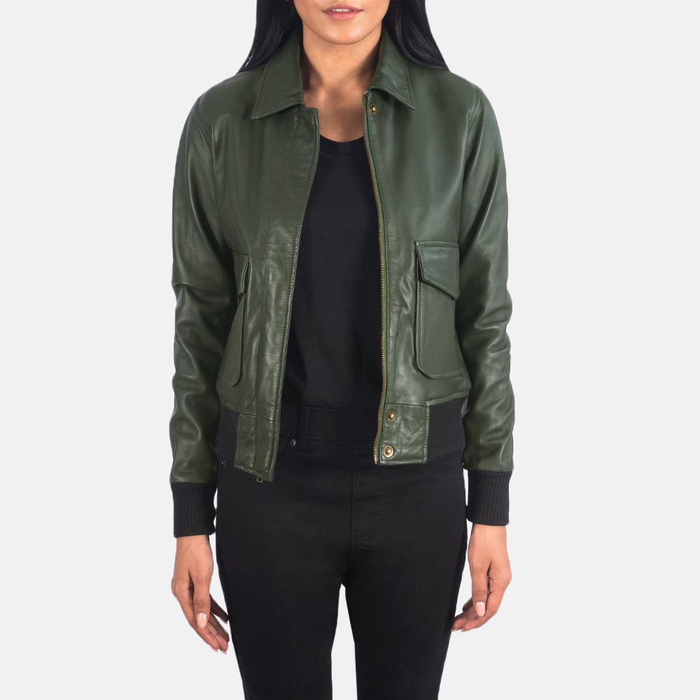 Westa A-2 Leather Bomber Jacket