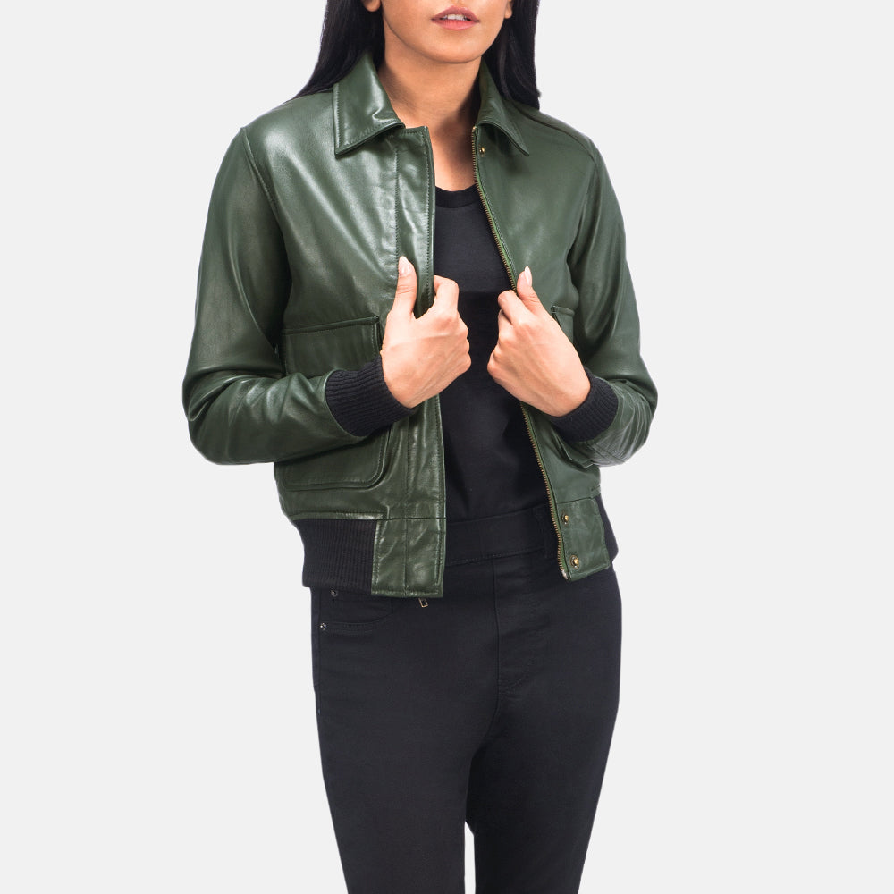 Westa A-2 Leather Bomber Jacket