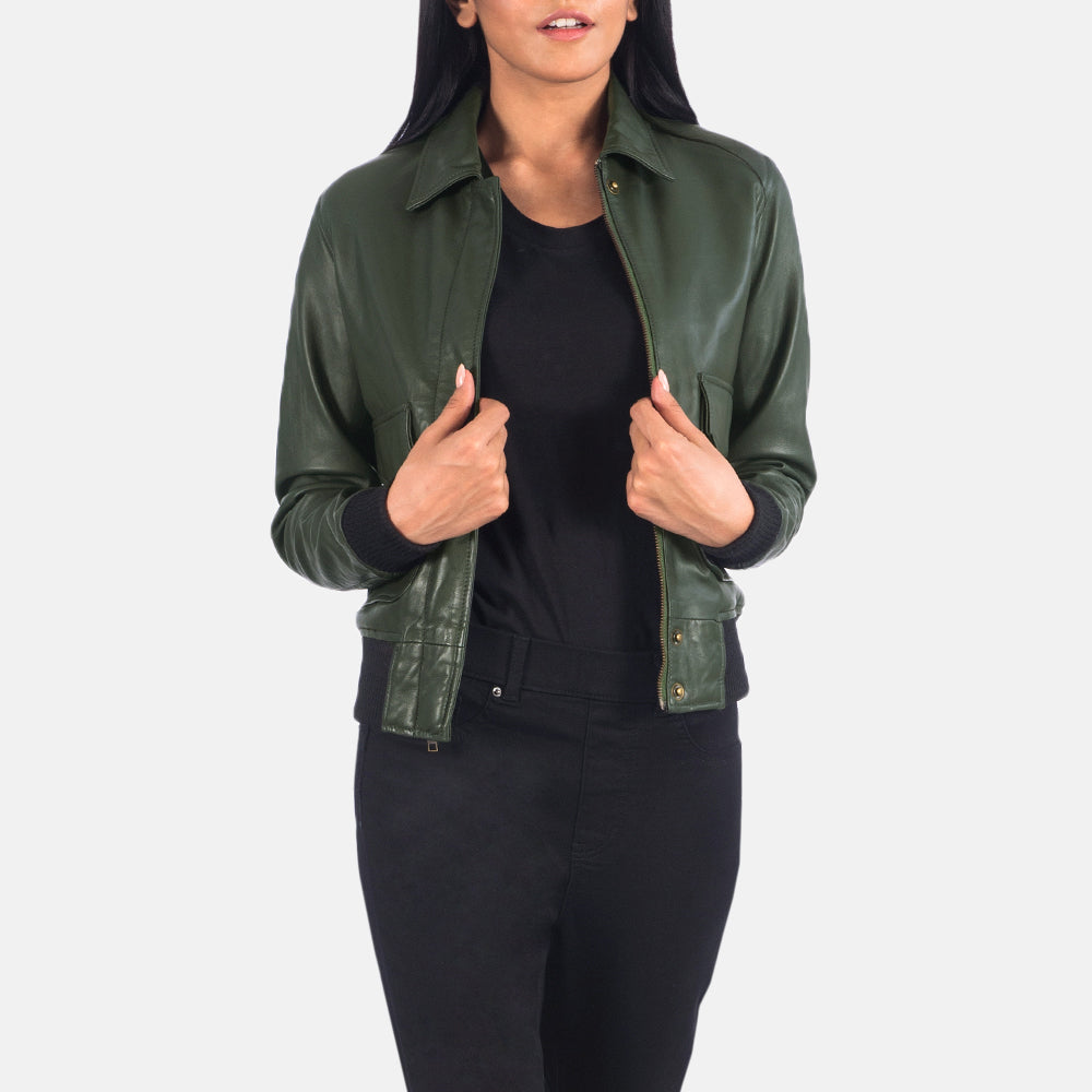 Westa A-2 Leather Bomber Jacket