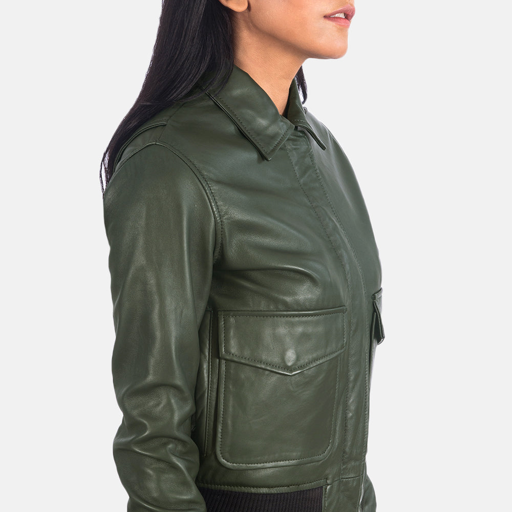 Westa A-2 Leather Bomber Jacket