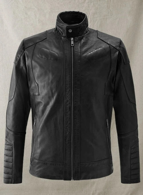 Metasco Leather Biker Jacket