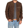 Blain 2 Suede Bomber Jacket