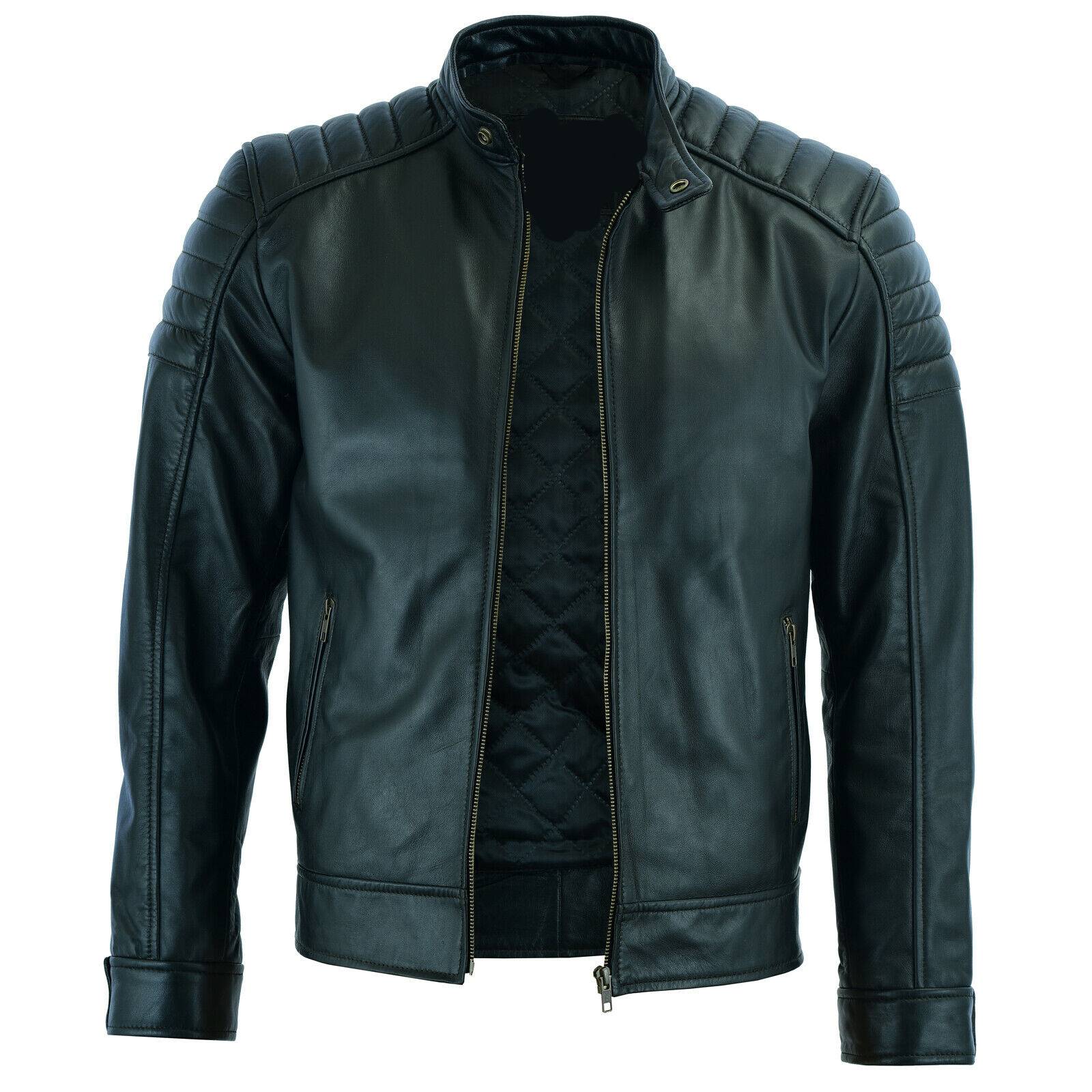 Termal Green Leather Jacket