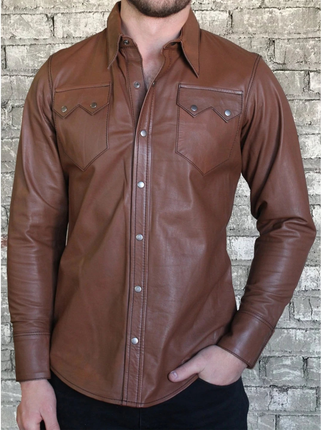Urban Leather Shirt