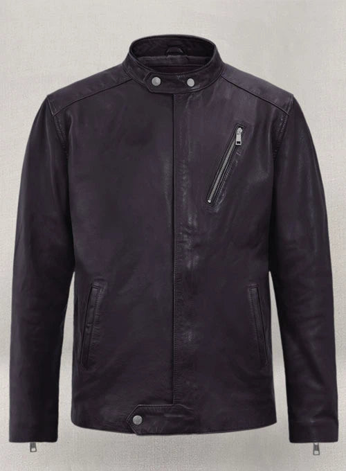 Moto Leather Biker Jacket