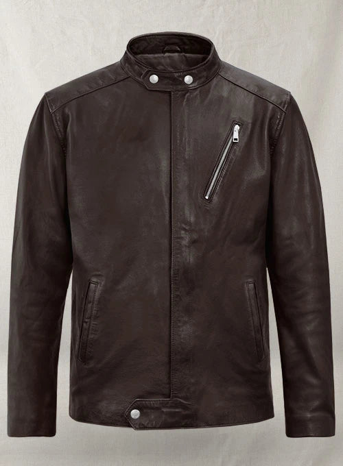 Moto Leather Biker Jacket